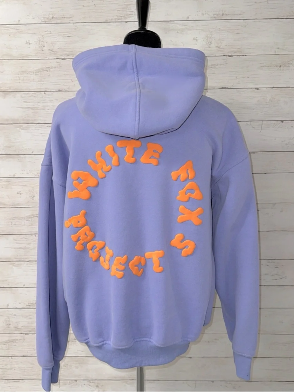 White Fox Puffy Logo Hoodie - Picture 5 of 6